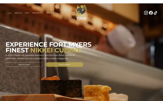 Tokyo Nikkei website homepage